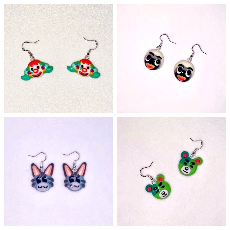 Animal Crossing Earrings