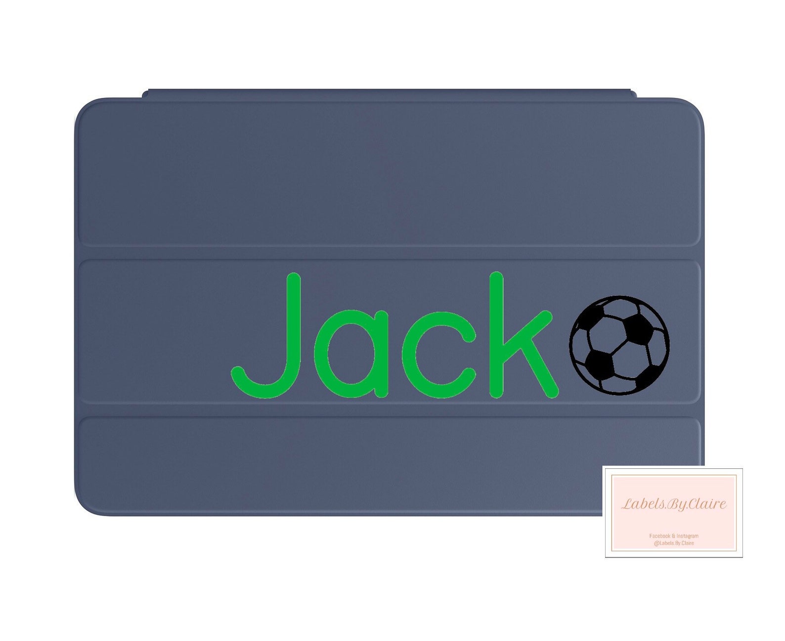 Personalised iPad/tablet Case Vinyl Name Etsy