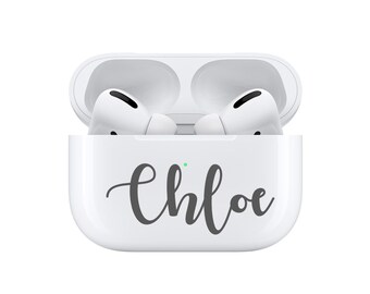 Personalised AirPod Pro | AirPod Pro 3 | Case Name Decal | Sticker | Vinyl