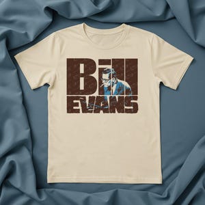 Bill Evans Jazz Tee – Legendary Pianist & Composer Shirt, Music Lover Gift, Musician T-Shirt, Jazz Fan Apparel, Gift for Musicians