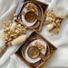 Soaps in a power packaging with wax seal, veil herb, jute ribbon, label, guest gifts, wedding gifts, birthday, engagement