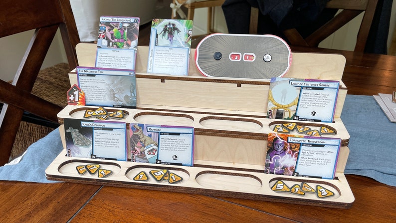 Three-Level Board from front.