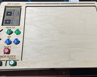 2D6 Dungeon - Simple Player Game Board - Etsy