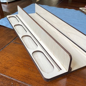 Riser for Three-Level Board (ships glued for permanent three-level gameplay or with magnets for two and three-level play)