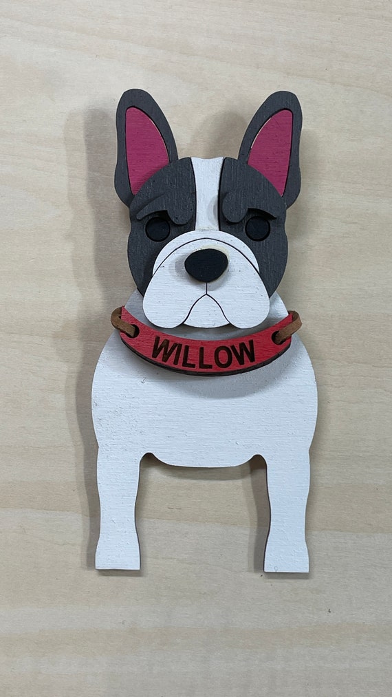 Personalized French Bulldog Collar