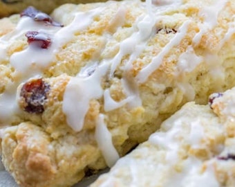 Cranberry Orange Scones