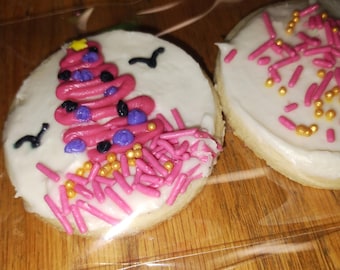 Assorted Frosted Sugar Cookies