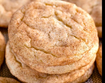 Large Snickerdoodle Cookies - Etsy
