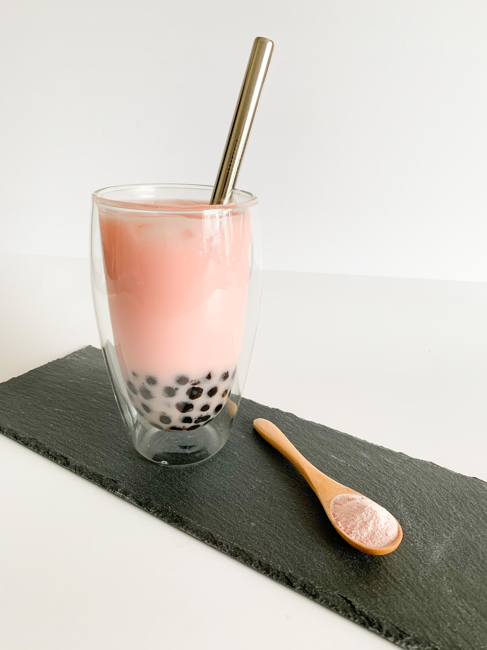 Bubble Tea Powder Boba Fruit Flavour Powder Etsy