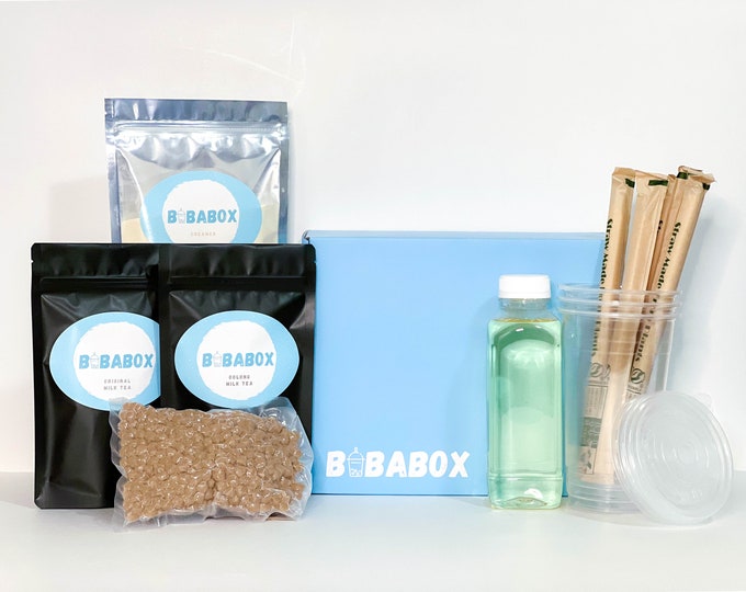 Milk Tea Bubble Tea DIY Box Kit