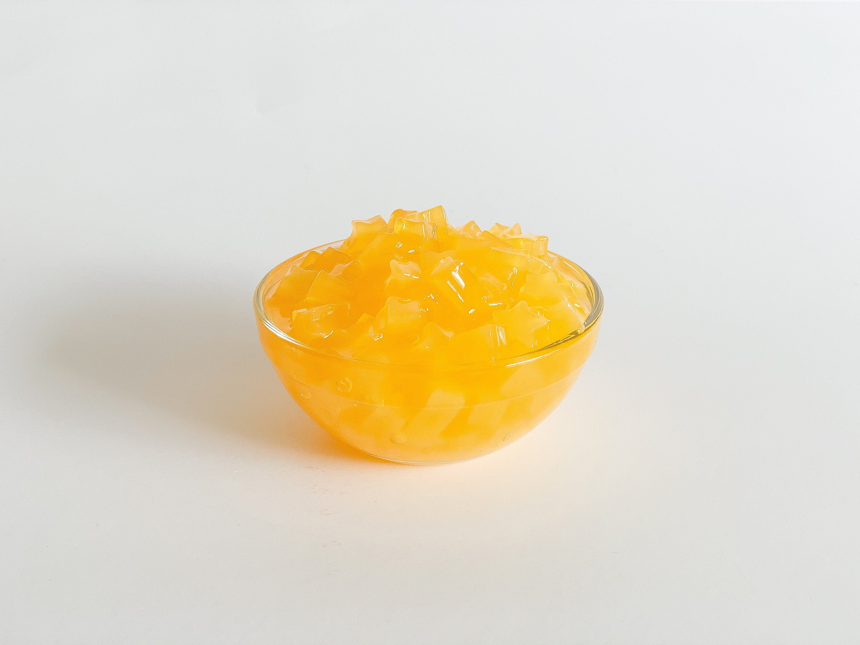 Mango Stars Coconut Jelly Toppings for Bubble Tea and Boba - Etsy