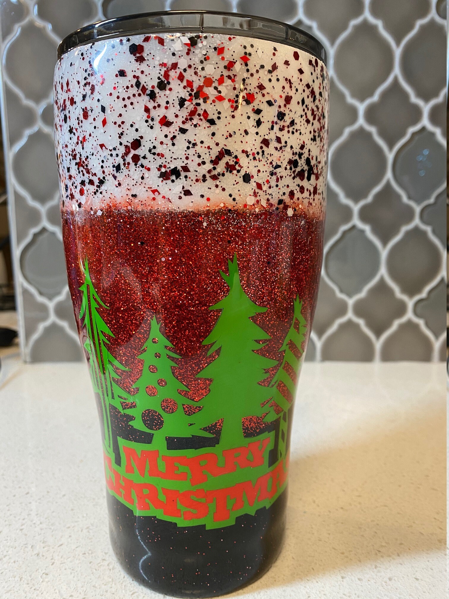 Merry Christmas Custom Tumbler for Christmas Etsy UK