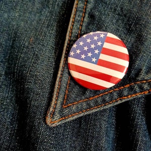 USA Pinback Button