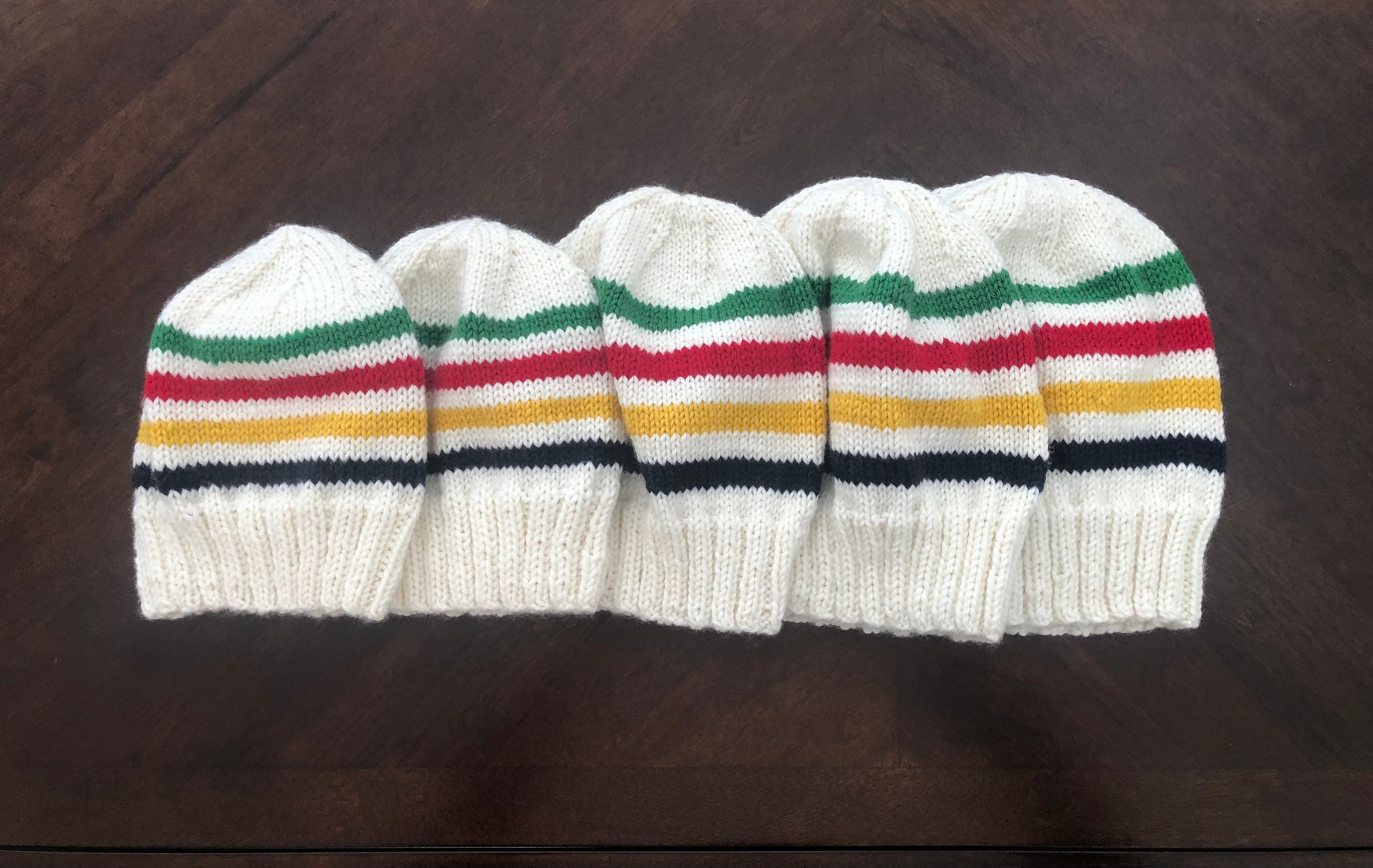 Hudson's Bay Inspired Hat Canadian Winter Hat Handmade Etsy Canada