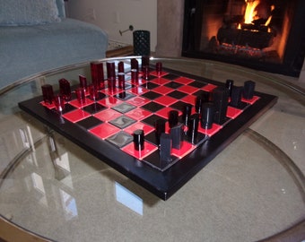 Gothic Chess Etsy