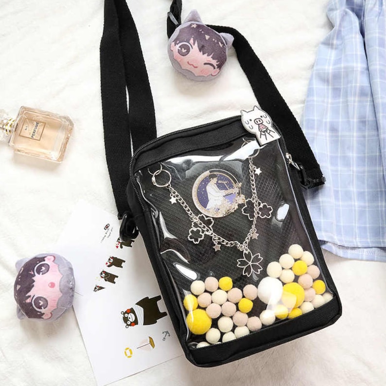 Cute Ita Bag Crossbody Pin Display Bag