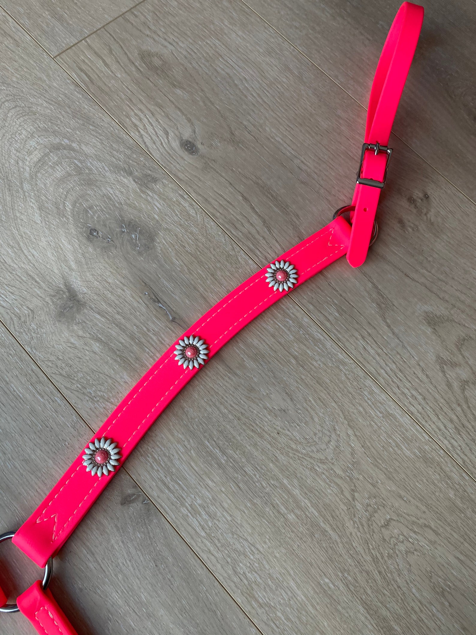 Hot Pink Biothane Horse Tack Set The Daisy Tack Set western Etsy