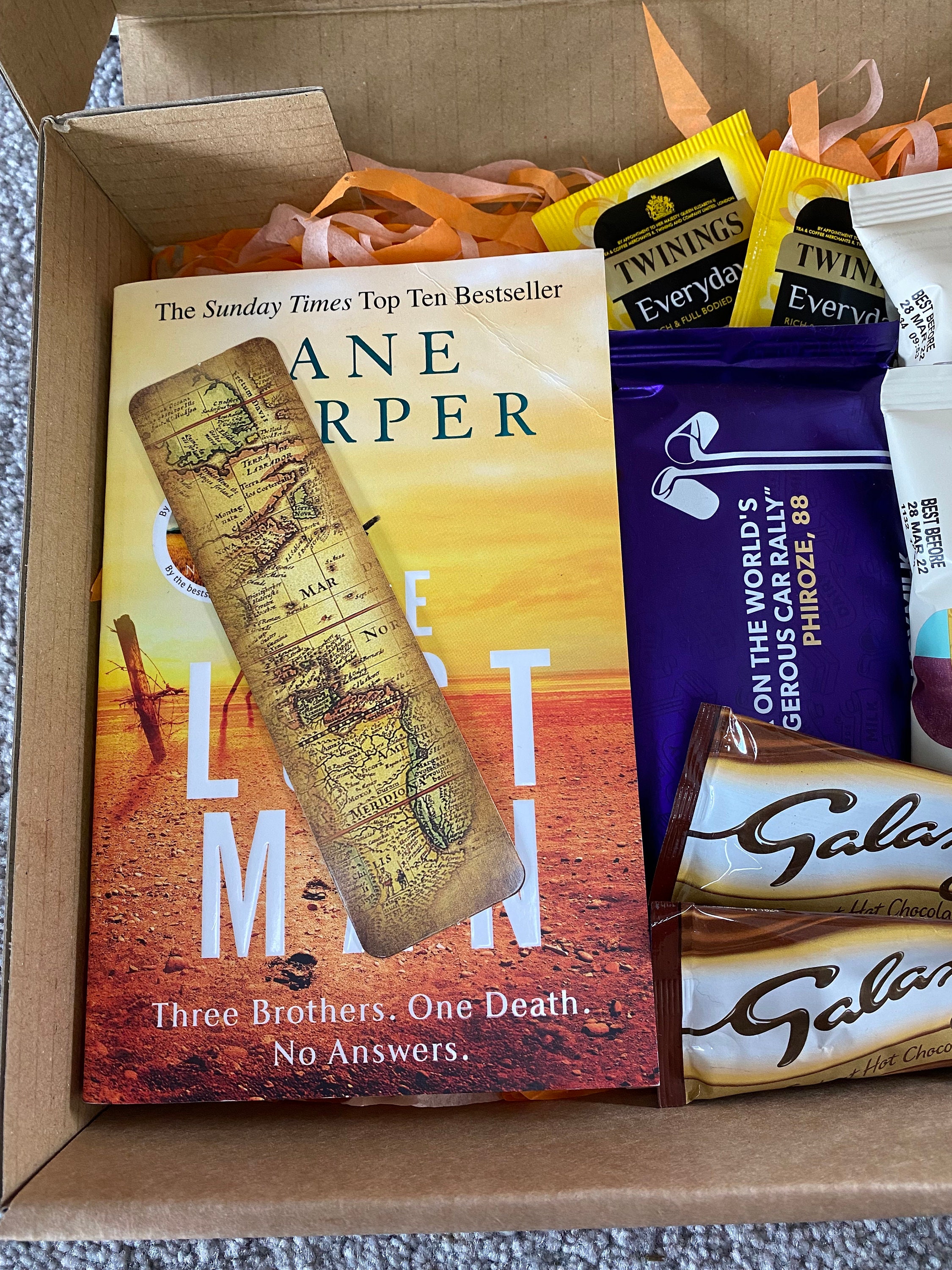 Mystery Book Gift Box Hamper Perfect to say Thank You or Etsy