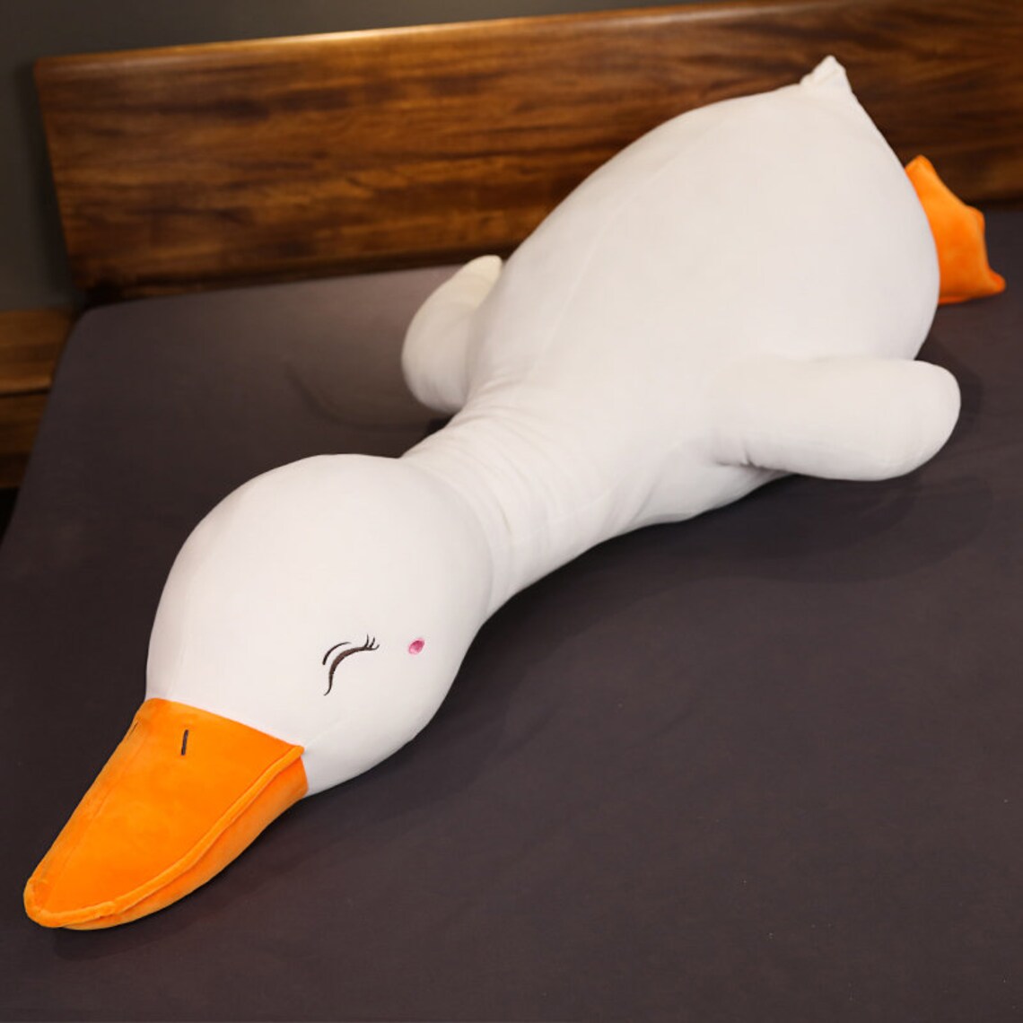 Duck Pillow Toy Duck Body Pillow Duck Plush Pillow Duck Etsy
