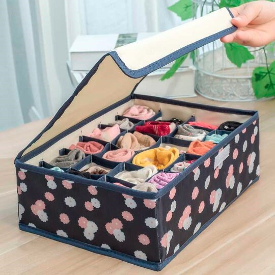 Multigrid Panties Organizer Washable Wardrobe Storage Case Etsy