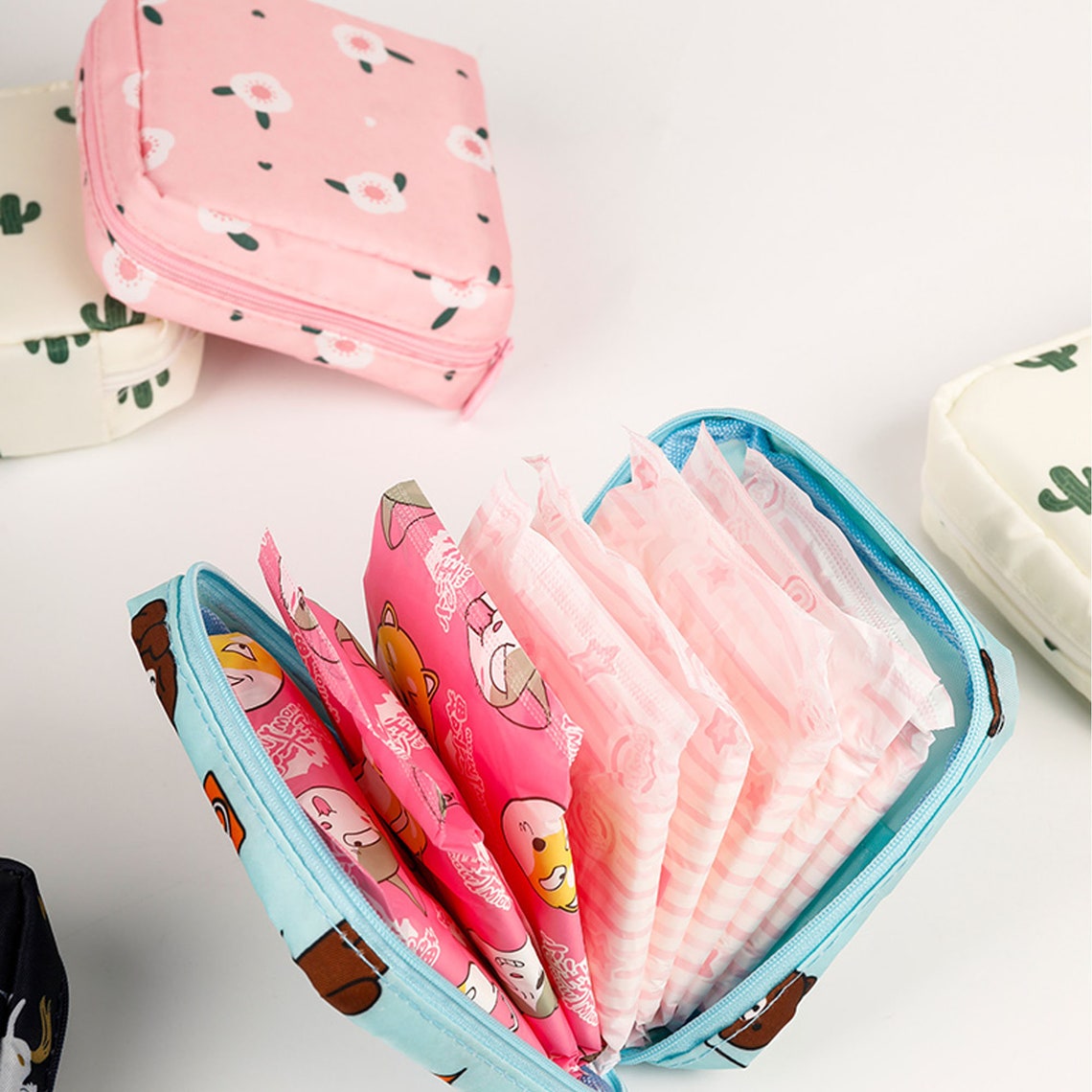 Sanitary Pad Holder Tampon Case Sanitary Pad Case Tampon Etsy