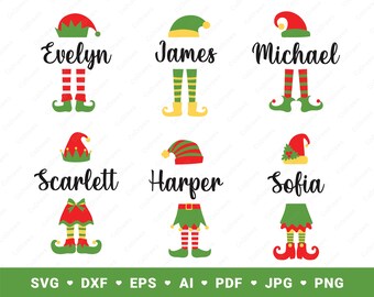 Download Elf Hat Feet Svg Etsy