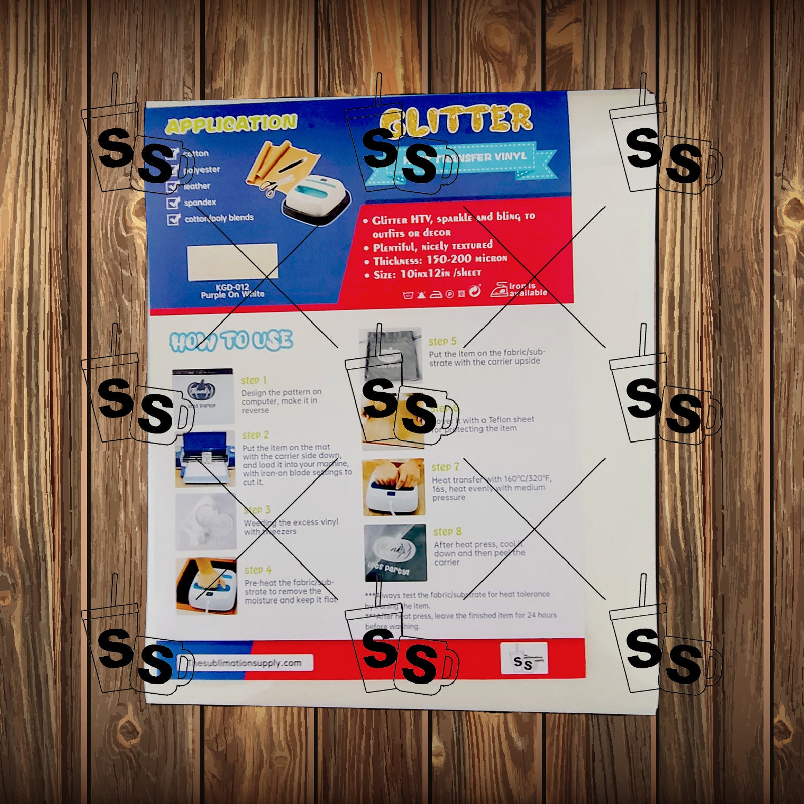 White Glitter HTV for Sublimation Etsy