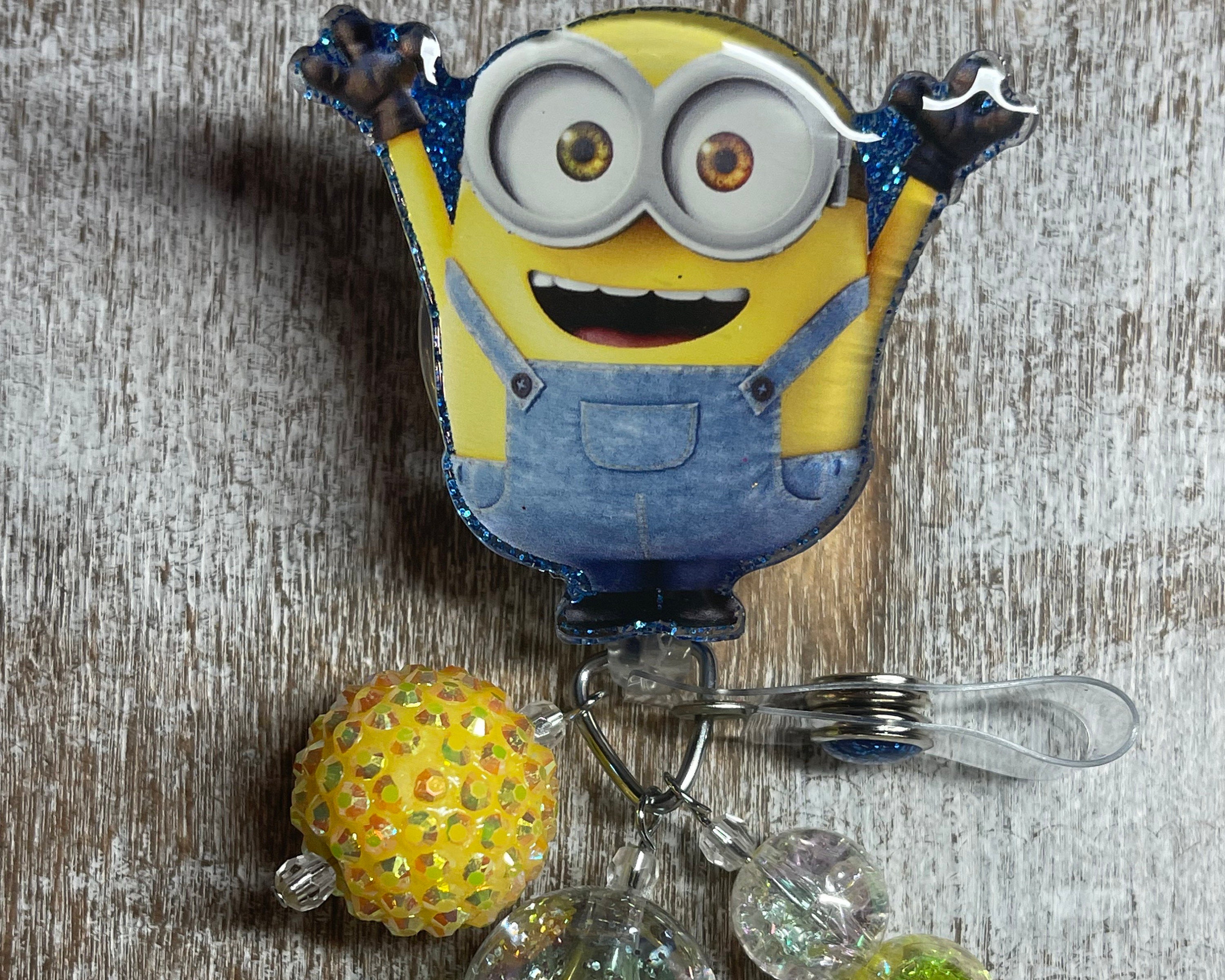 NEW Minion Card Holder Retractable, Despicable Me, Work School ID Badge, USA
