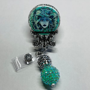 Clairvoyant and Crystal Ball haunted house badge reel