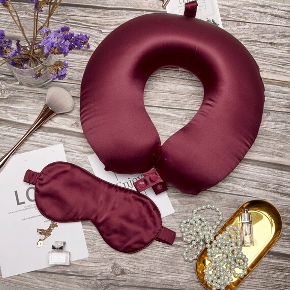 silk neck pillow