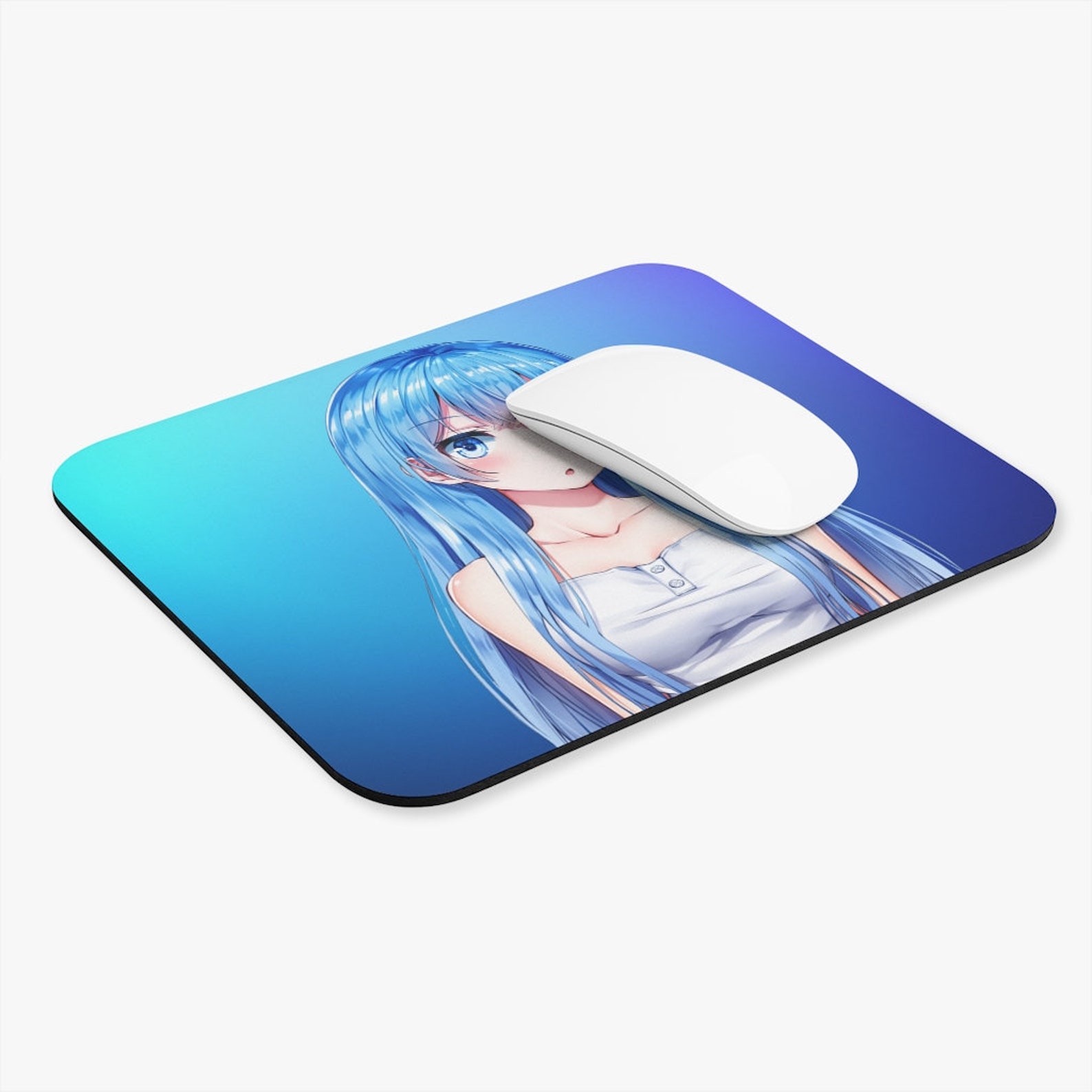 Anime girl mouse padcartoon mouse padcute mouse pad Etsy