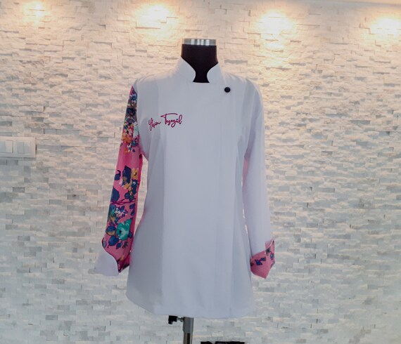 patterned chef jackets