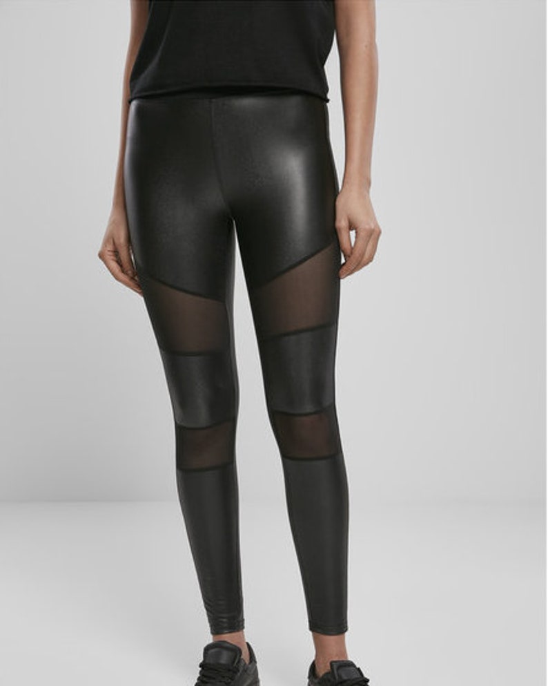 Leggings Urban classics Ladies Imitation Leather Leggings