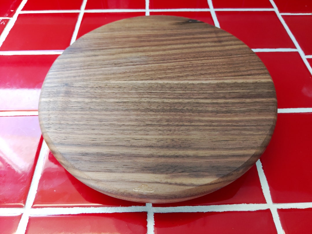 Walnut Lazy Susan, Lazy Susan Made From Walnut, Walnut Turntable