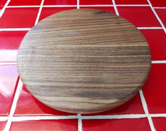 Walnut lazy susan, lazy susan made from walnut, walnut turntable, walnut wooden turntable, walnut wooden lazy susan