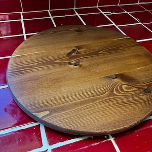 Low profile lazy susan, Lazy susan, turn table, wood lazy susan, wood turn table