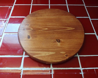 Low profile lazy susan, Lazy susan, turn table, wood lazy susan, wood turn table