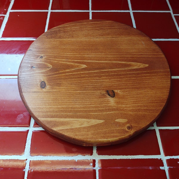 Low profile lazy susan, Lazy susan, turn table, wood lazy susan, wood turn table