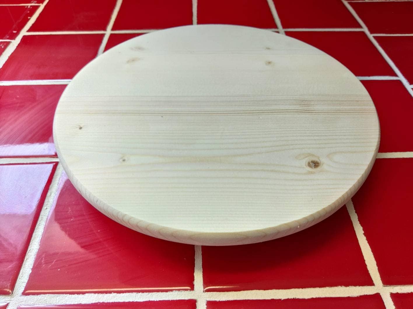 Wood Base Lazy Susan Wood Lazy Susan Wood Turntable Lazy Etsy