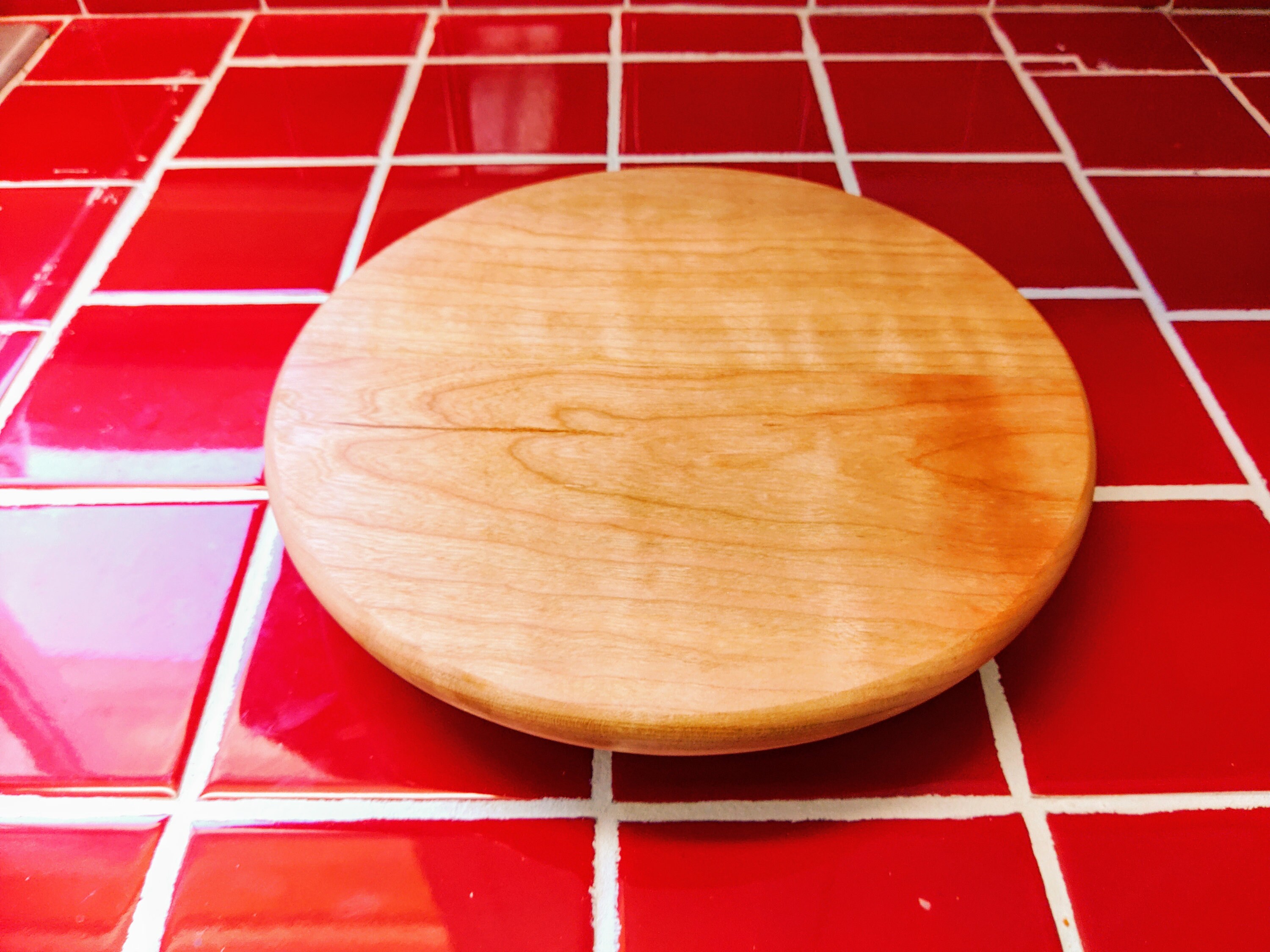 Cherry Lazy Susan Lazy Susan Made From Cherry Cherry Etsy