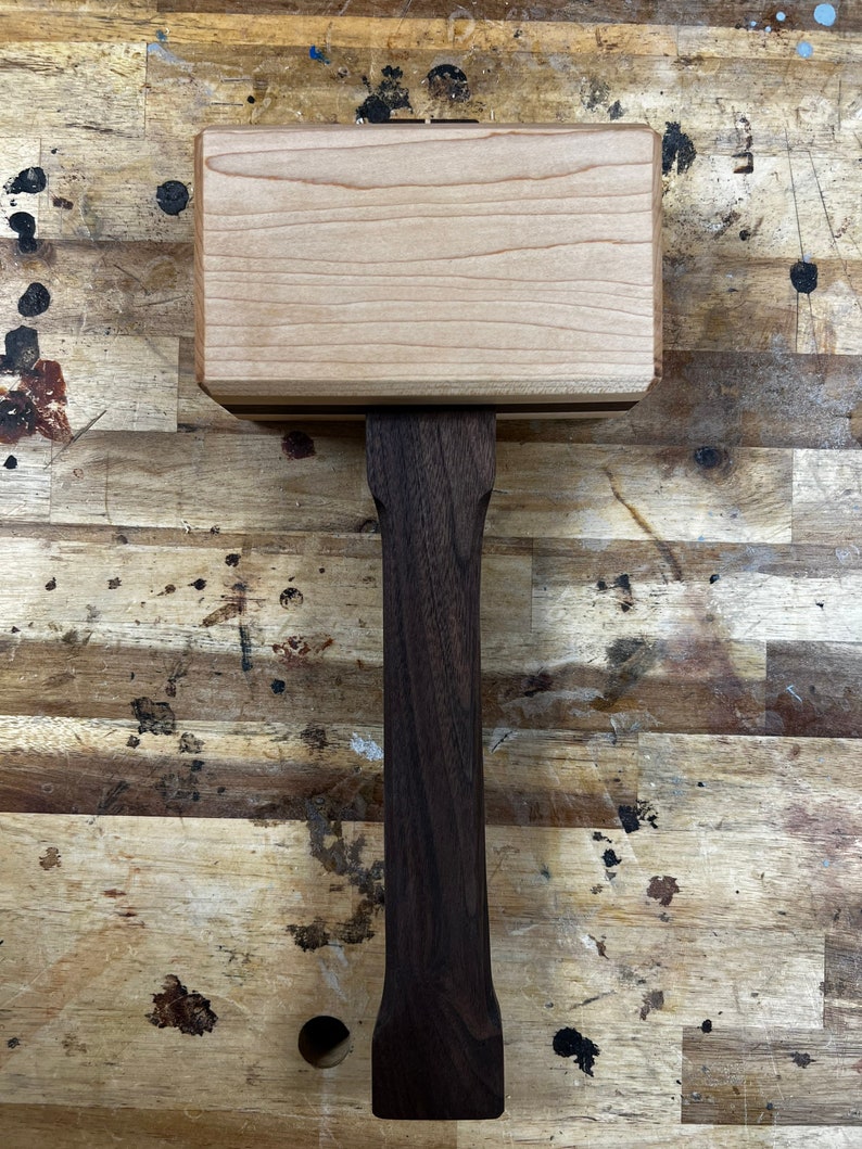 Hardwood Mallet, Joiner's Mallet, Ice Mallet, Maple and Walnut Mallet
