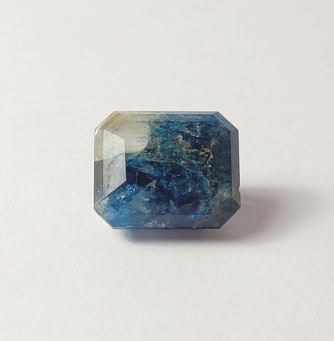 ユークレース バイカラー ファセットストーン - Etsy 日本