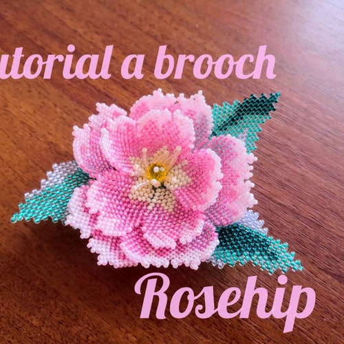 Seed Bead Necklace Pattern Beaded Necklace Tutorial Etsy