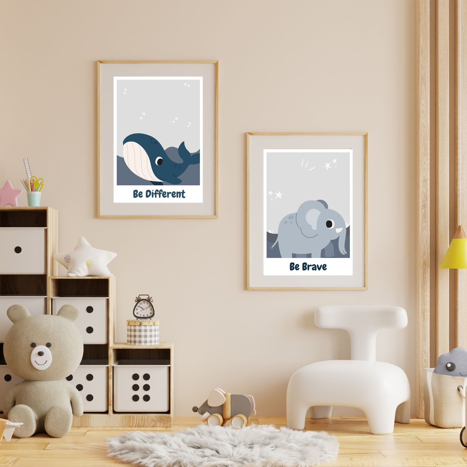 Printable Set of 10 Animal Nursery Wall Art Prints Animal - Etsy