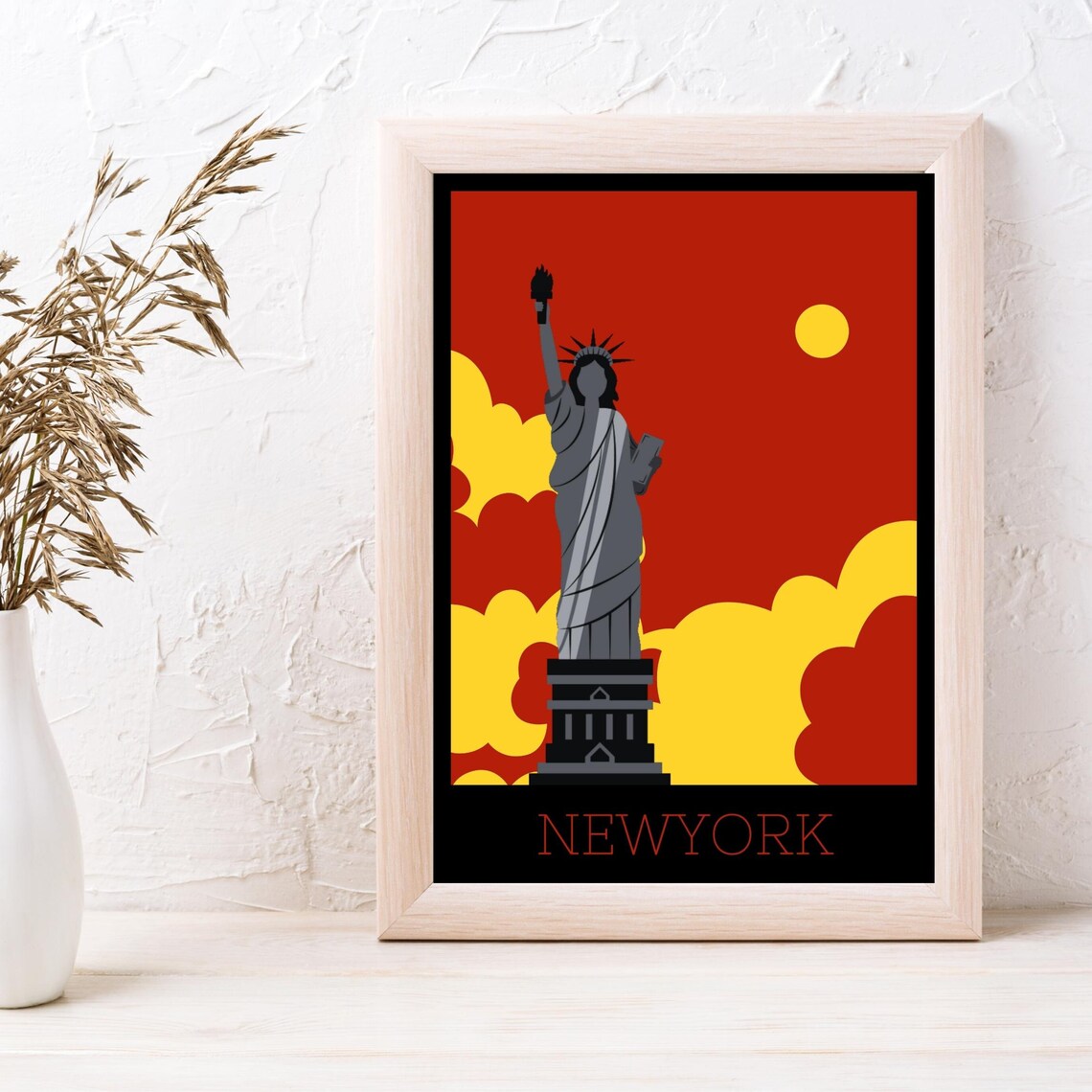 New York Print New York City Wall Art Wall Art Poster - Etsy