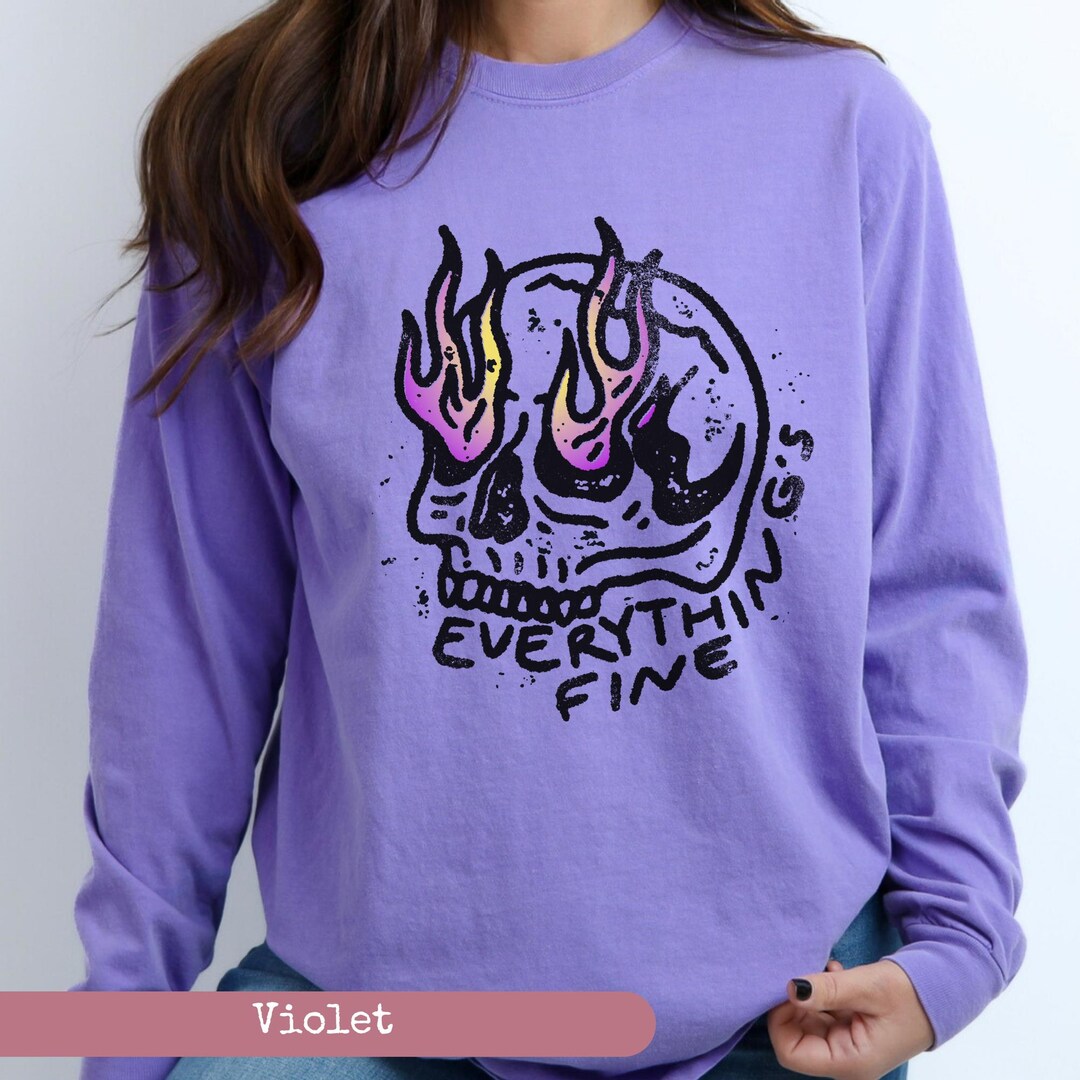 Comfort Colors Everythings Fine tee main image 0