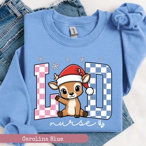 Labor And Delivery Sweatshirt, Christmas Labor And Delivery Sweatshirt, Baby Delivery Sweatshirt, Baby Nurse Sweatshirt, Nurse Sweatshirt,