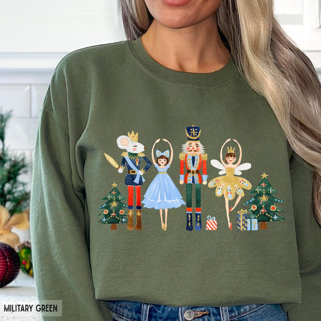 Nutcracker Sweatshirt, Christmas Sweatshirt, Nutcracker Ballet