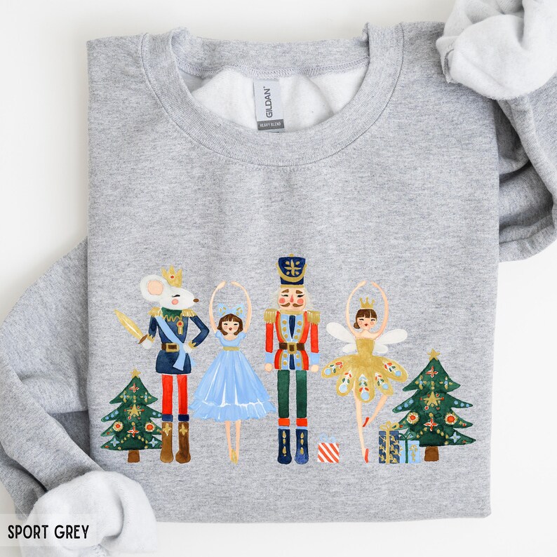 Nutcracker Sweatshirt, Christmas Sweatshirt, Nutcracker Ballet
