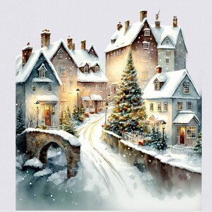 Christmas, Christmas Scene Clip Art, Christmas Clip Art, Holiday Clip ...